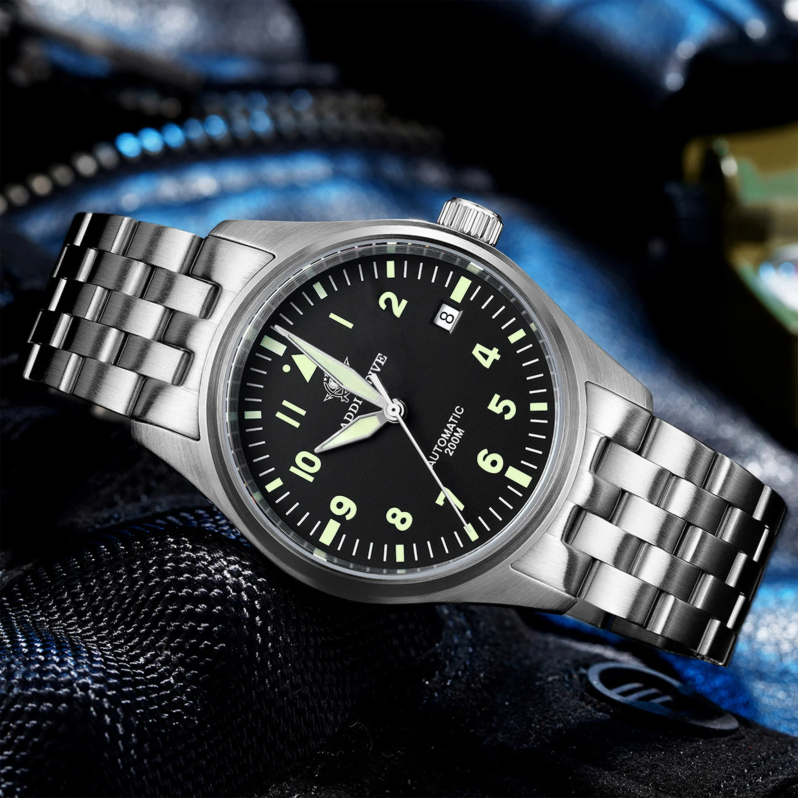 ADDIESDIVE 남성용 새 시계 C3 슈퍼 루미너스 - Automatic Pilot Watch 리뷰 및 가격
