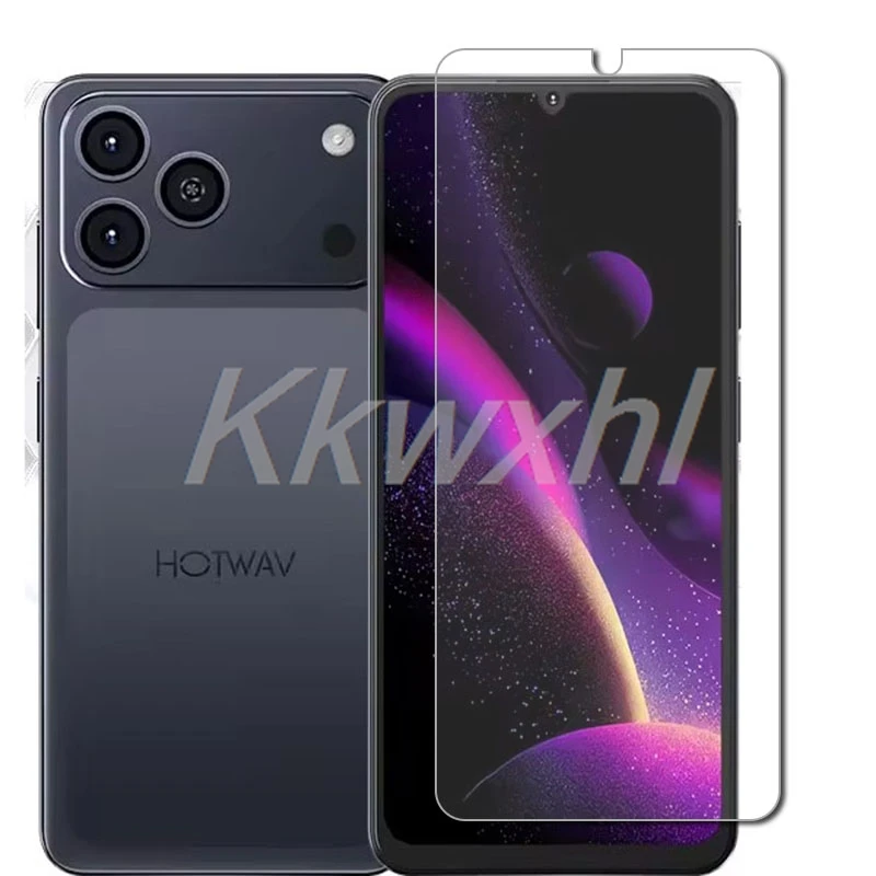 1/2PCS FOR HOTWAV A16 Pro Max Tempered Glass Cover ON HOTWAVA17ProMax A17 A17Promax Screen Protector Transparent Film