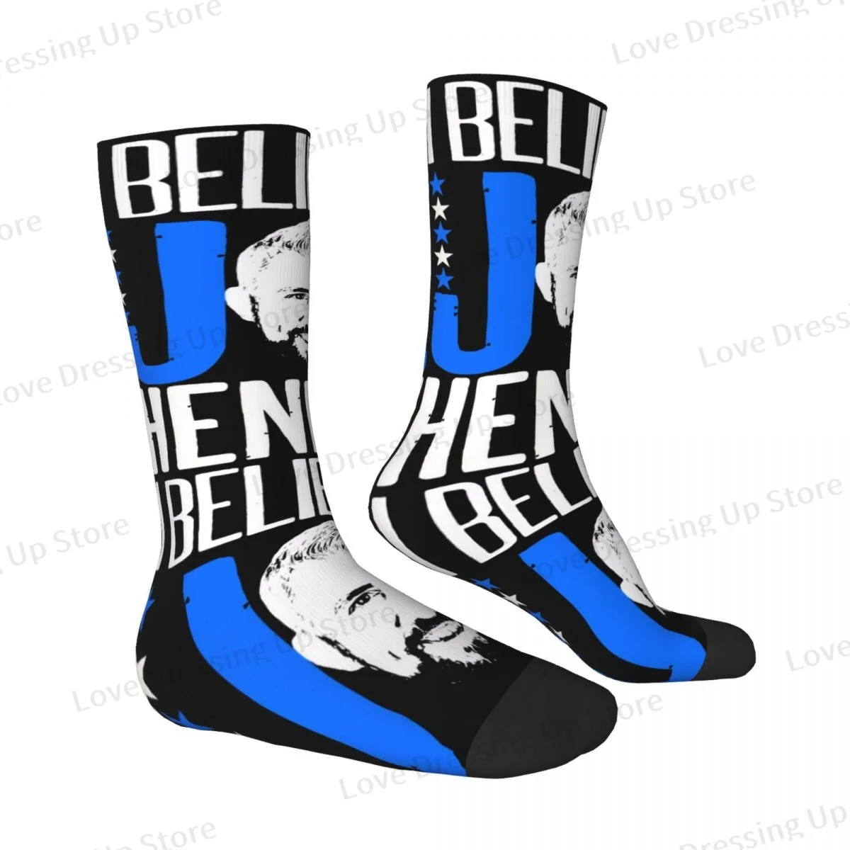 I Believe In Joe Hendry 2024 Unisex Winter Socks Hiking Happy Socks Street Style Crazy Sock