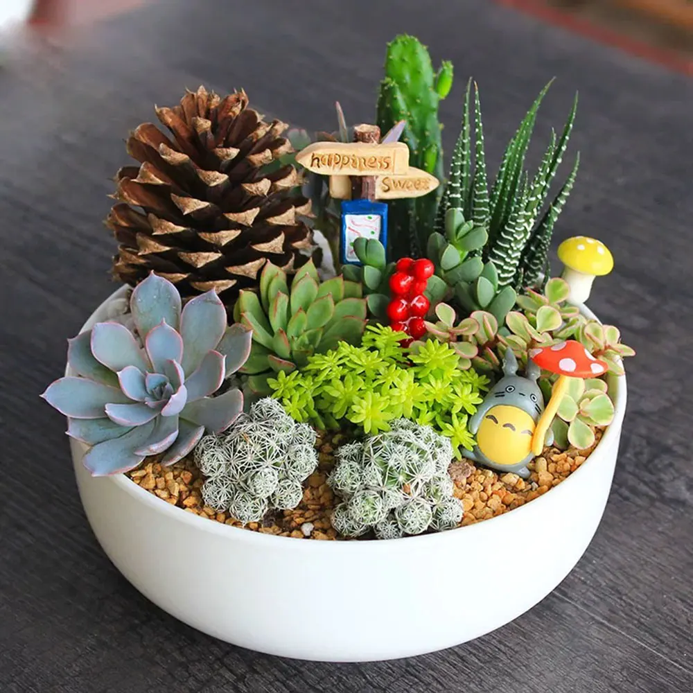 Duża doniczka w kształcie misy do przechowywania Silikonowa forma Okrągła taca z żywicy gipsowej Pojemnik na świecę Betonowa forma cementowa