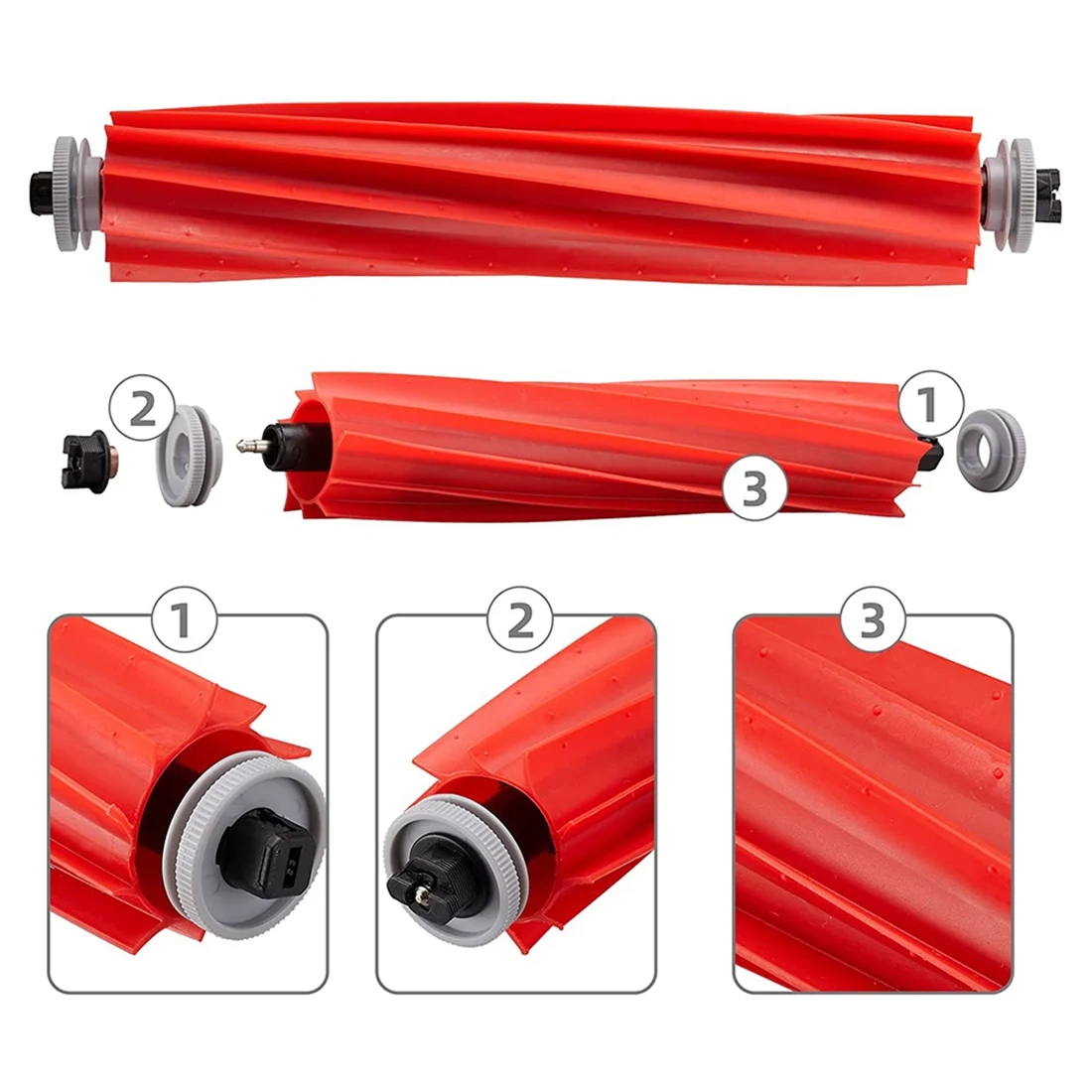 Kit d'accessoires pour aspirateur Xiaomi Roborock Q7, Q7 +, Q7 Max, Q7 Max +, pièces de rechange, 16 pièces