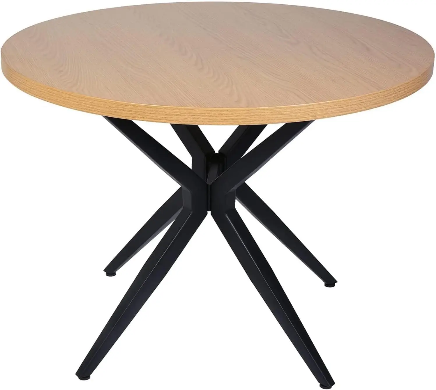 36 Inch Round Dining Table, Modern Kitchen Table For 2-4 Persons, 1.5