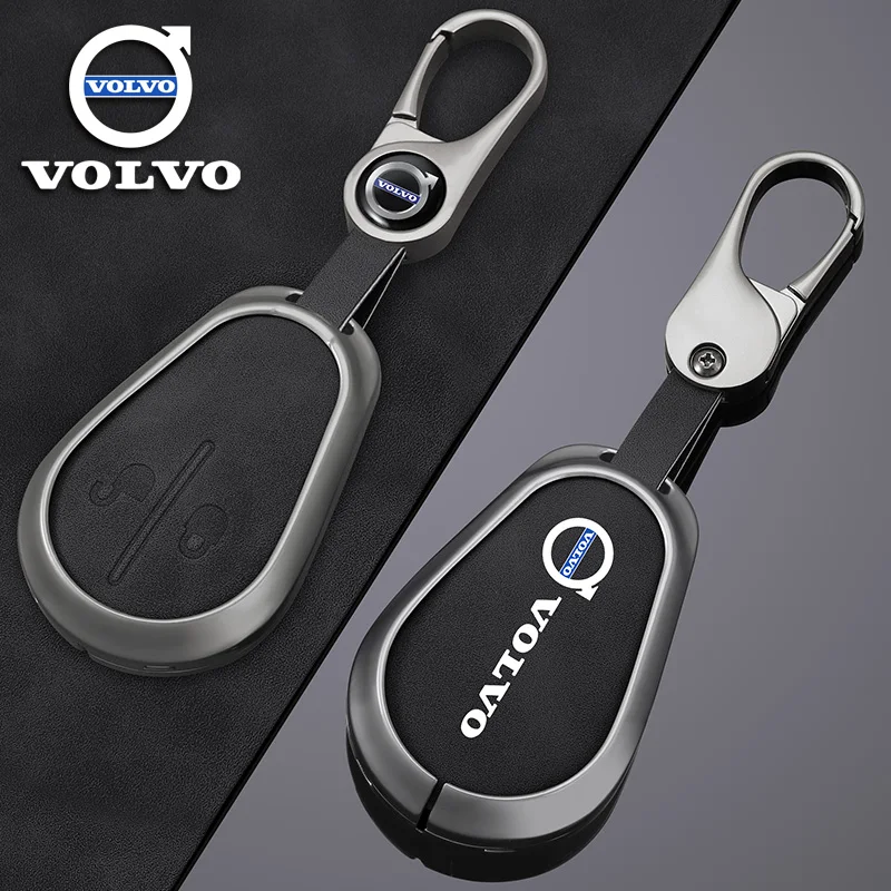 Zinc Alloy Car Key Case Shell Cover Fob For Volvo Evro 5 VNL VNM FM FH VN FL Euro 5 Truck 630 670 780 880 Protection Accessories