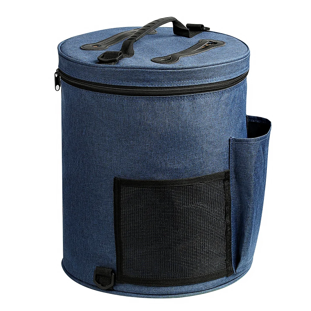 Oxford Cloth Wool Ball Storage Bag Large Capacity Knitting Tools Tote Sewing Accessories Organizer Carrying Case Yarn Tote Bag