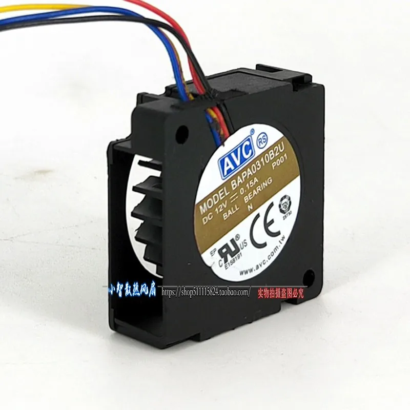 ORIGINAL BAPA0310B2U 12V 0.15A 3010 30*30*10mm NEW COOLING FAN RADIATOR