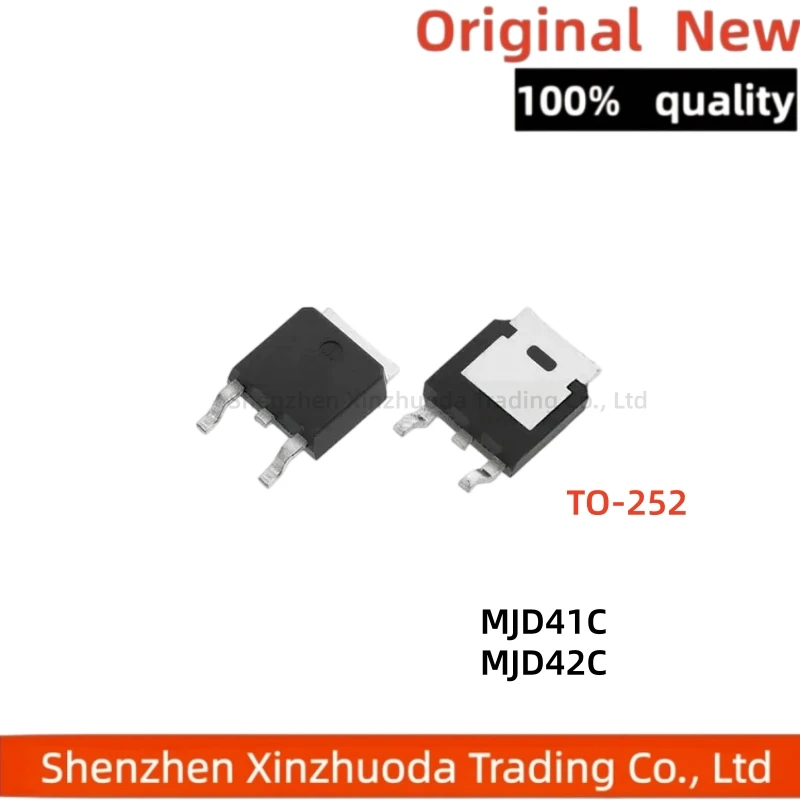 10 pieces of MJD41C J41CG MJD42C J42CG CT4G transistor patch TO-252