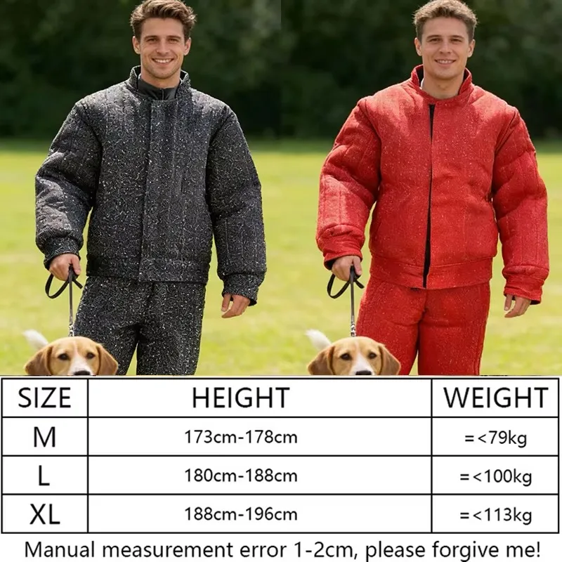 Professional Dog Trainer Recommended New Fashion Dog Training Bite Suit Heavy Duty Tear Resistant Outdoor Attack Training Gear