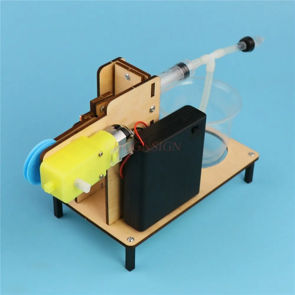 1 set DIY Technology Small Maker Electric Mechanical Swing Scientific Invention Experimental Materials Assembly Model