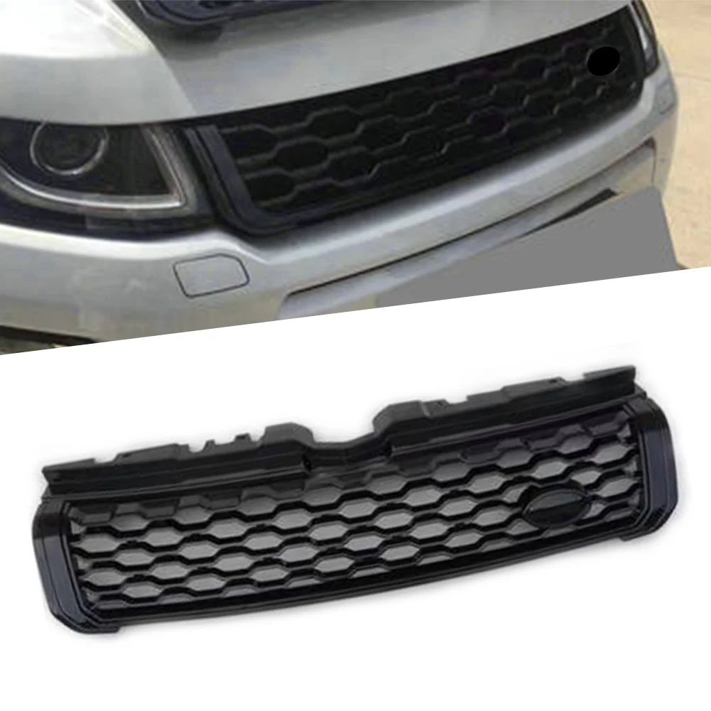 Car Styling Front Upper Mesh Grille For Land Rover Range Rover Evoque 2010 2011 2012 2013 2014 2015 2016 2017 2018