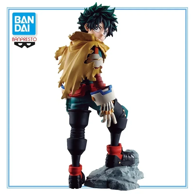 

In Stock BANDAI Original BANPRESTO Anime My Hero Academia THE MOVIE Izuku Midoriya PVC Action Figure Collection Model Toys Gifts
