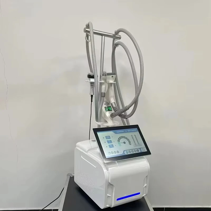 4-in-1 Body Sculpting Slimming Machine with Cavitation Vacuum Roller for Fat Burning Weight Loss And Face Lift Home Beauty Thera