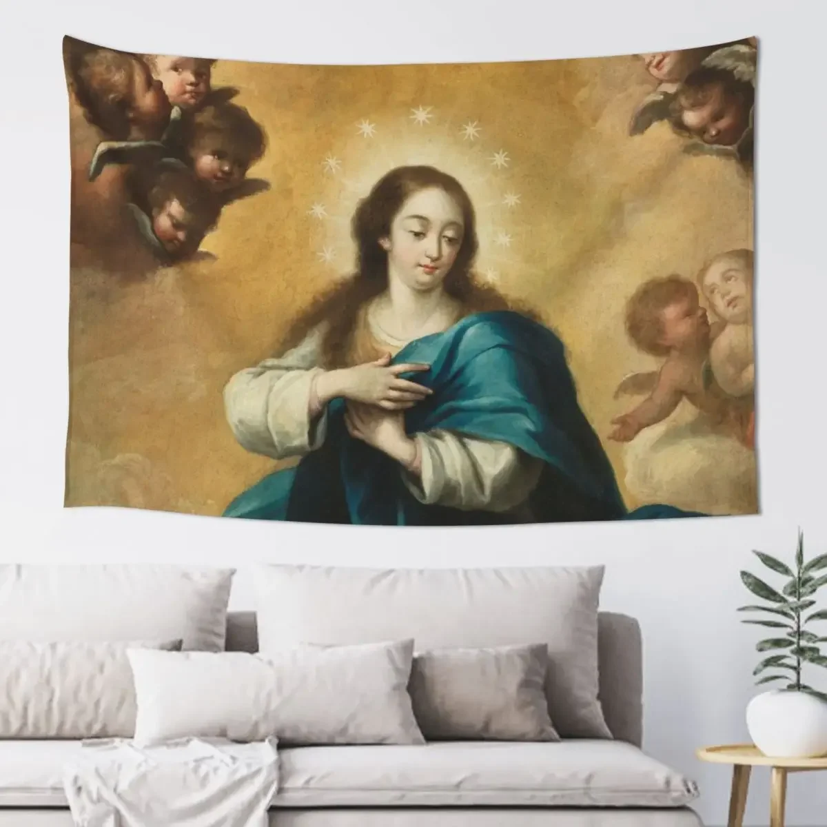 

Гобелен Assumption, эстетическое украшение комнаты, аксессуары, ковер, настенный гобелен