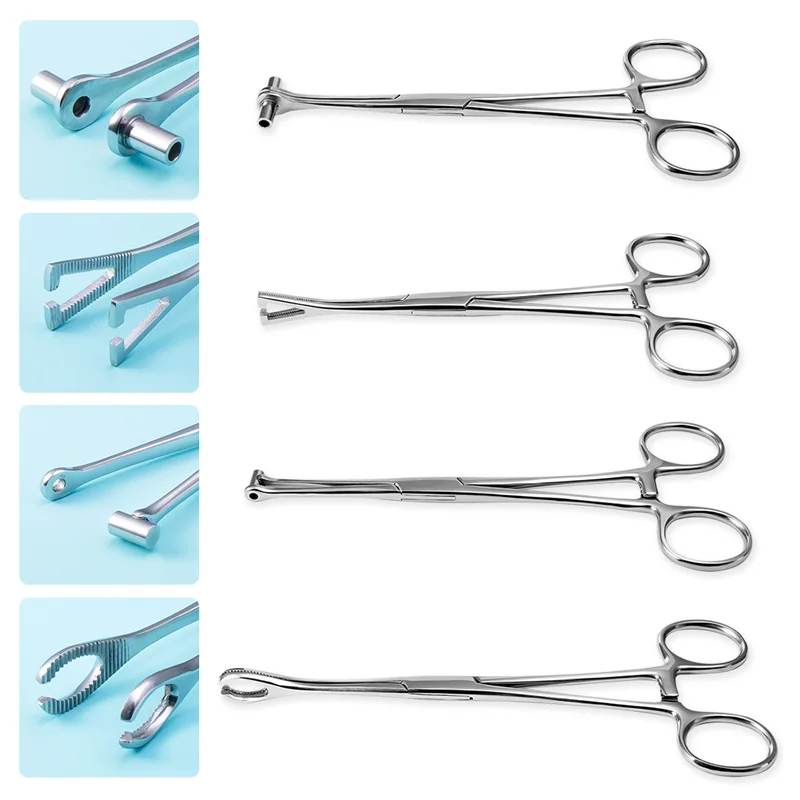 1PC Surgical Steel Piercing Tools kit Pliers Clamps For Septum Tragus Lip Forceps Hemostat Safety Body Jewelry Piercing Tweezers