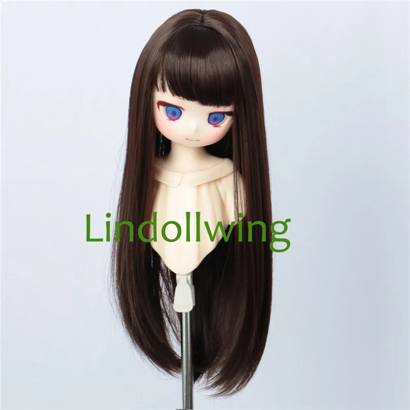 1/3 BJD Wig Pullip Dal DD Dollfie Doll Wig 8-9 Inch
