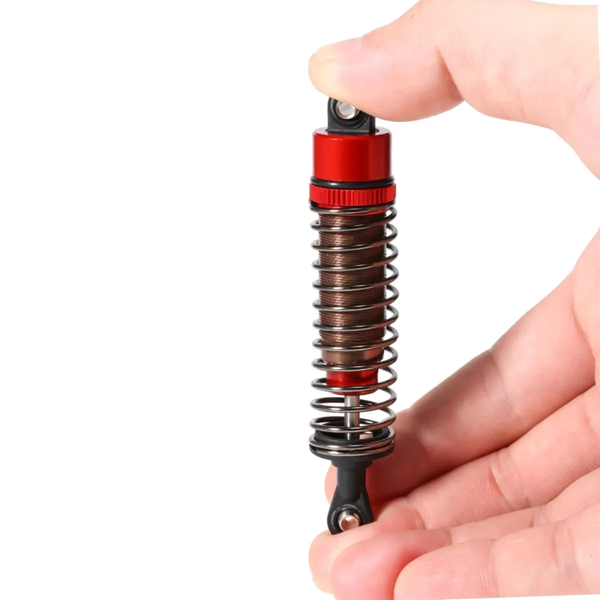 4 個のショックアブソーバー オイル充填済み 1/10 RC トラギー バギー オンロード ツーリング ドリフトカー LC レーシング アブシマ アップグレードパーツ用