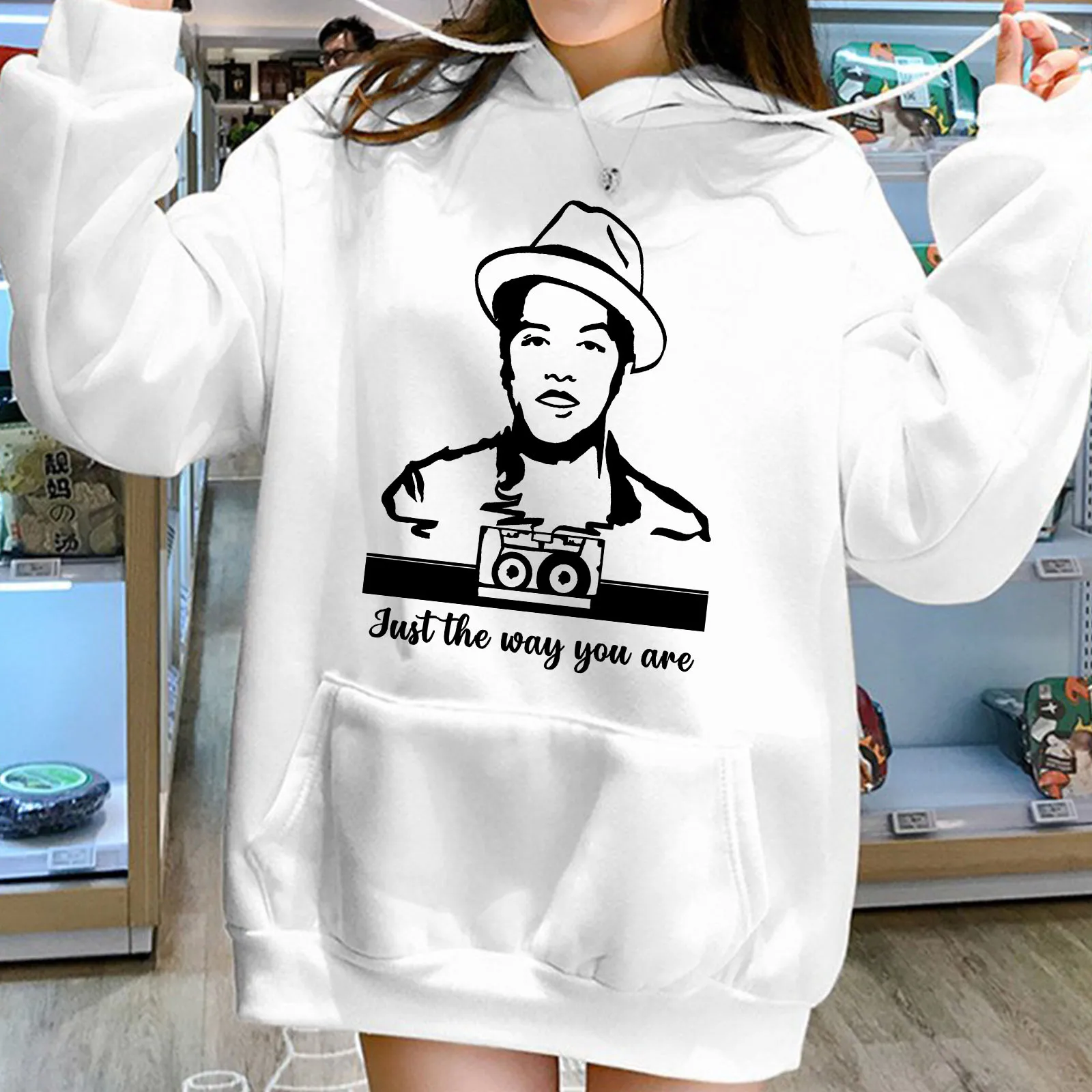 Bruno Mars Just the Way You Are Hoodie Mann Frau Harajuku Langarm Pullover Tops Sweatshirt Geschenk