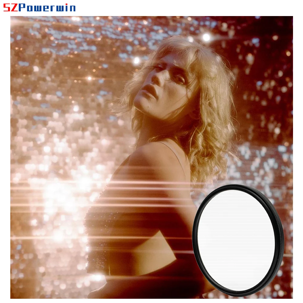 SZPowerwin 77 мм 82 мм Фильтры для камеры с кристаллической призмой для Canon Nikon DSLR SLR Lens Специальные эффекты Комплект фильтров разделенного изображения ND UV CPL