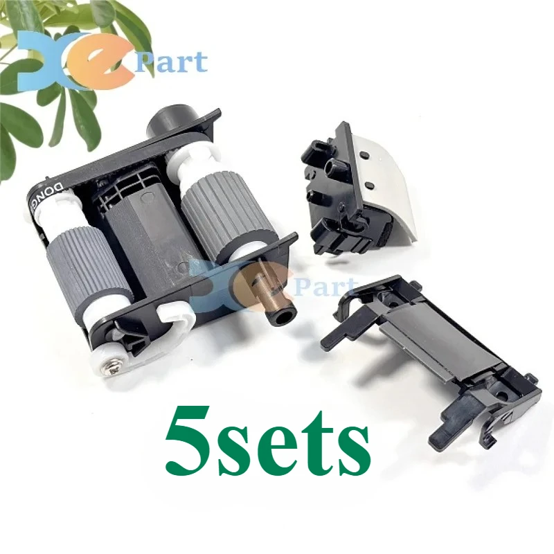 

×5sets Separation Pad Pickup Roller Assembly Kit B12B813481 Document Scanner for EPSON WorkForce DS-6500 DS-7500 أسطوانة التقاط