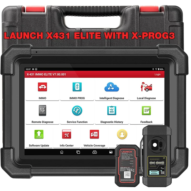 X431 IMMO Elite Programming Tool Cars Key Programmer Universal Auto Scan Machine with 33 Resets