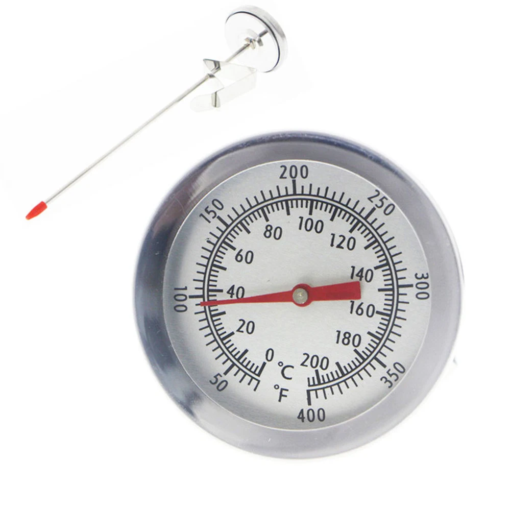 

Food Thermometer Cooking Probe BBQ Kitchen Wide Temperature Range Accurate Temperature Measurement Clear LCD Display For Cooking