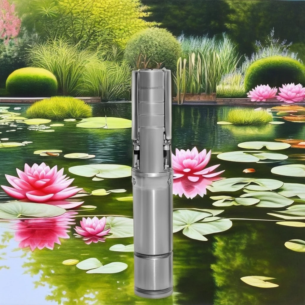 

24V DC Submersible Water Pump Low Pressure Solar Powered Fountain for Stone Garden Decor