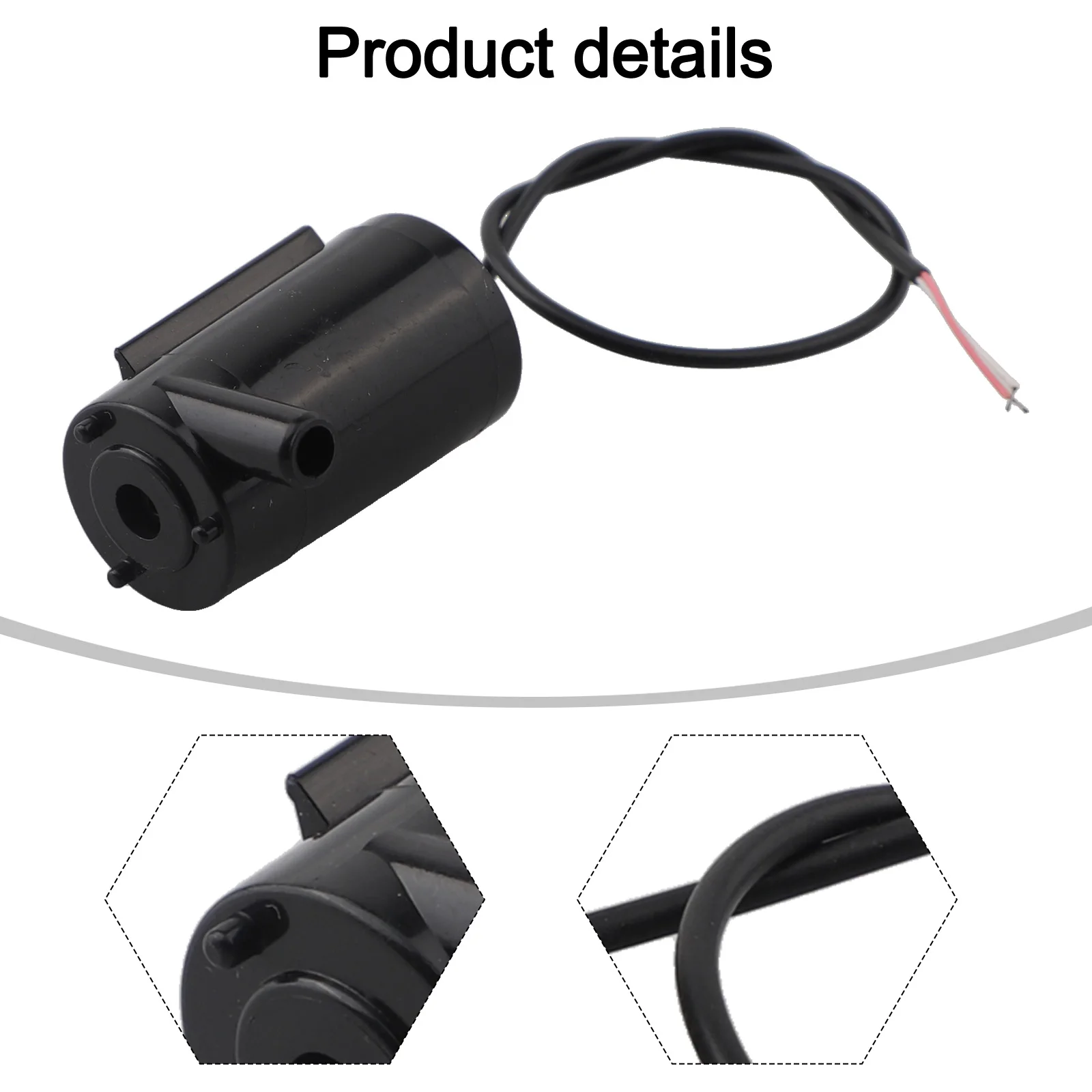 

Compact Mini Water Pump Set of 5 Suitable for Small Fountains and Solar Applications with Reliable Performance