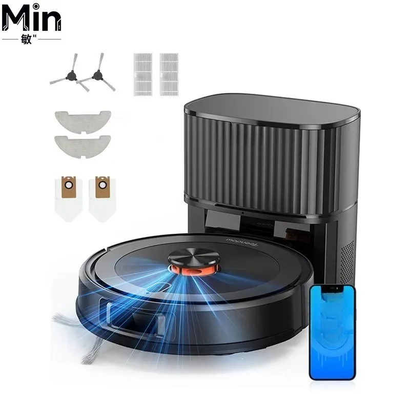 Intelligent LDS Navigation Automatic Sweeping Robot Vacuum Cleaner with App Control for Home Cleaning