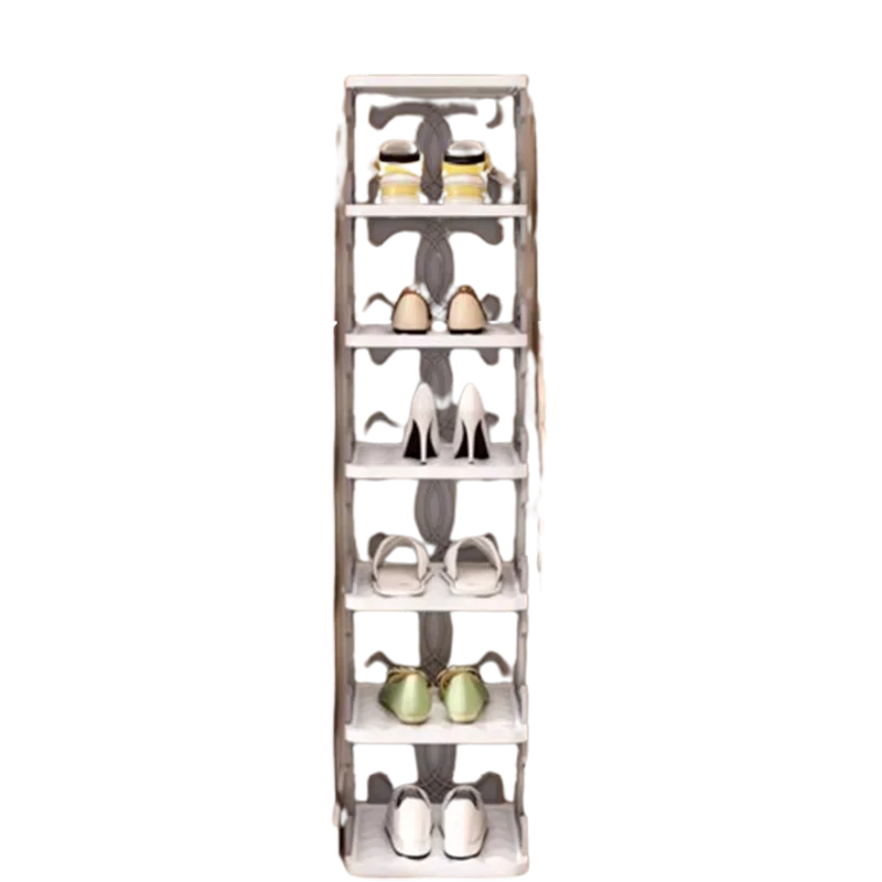 Entrance Simple Shoe Cabinet Small Narrow Transparent Storage Shoe Cabinet Narrow Vertical Organizador De Zapato Furniture