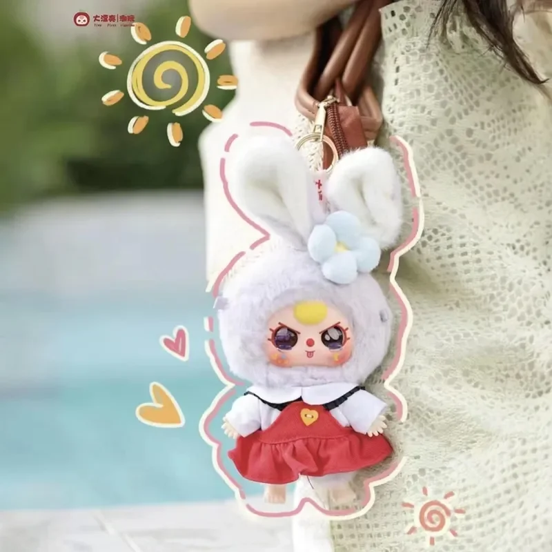 

In Macaron Three-Year-Old Baby Rabbit Plush Toy Trendy Blind Box Collectible Cute Doll Hanging Decoration Kawaii Birthday Gift