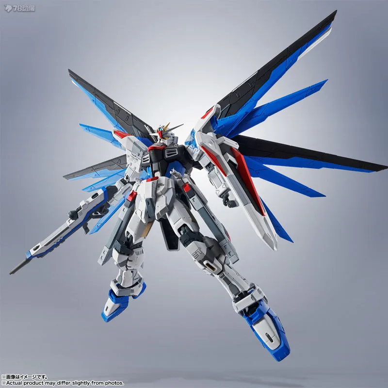 بانداي الأصلي روبوت ZGMF-X10A الحرية GUNDAM Ver.GCP 3rd الذكرى اللون أنيمي عمل أرقام لعب للبنين هدية الكريسماس
