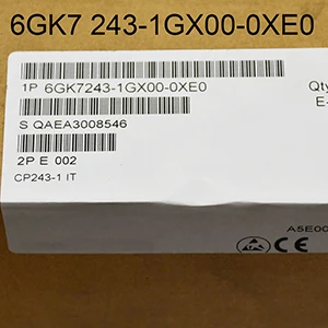 

MODULE 6GK7243-1GX00-0XE0 ETHERNET COMMUNICATION PROCESSOR I/O