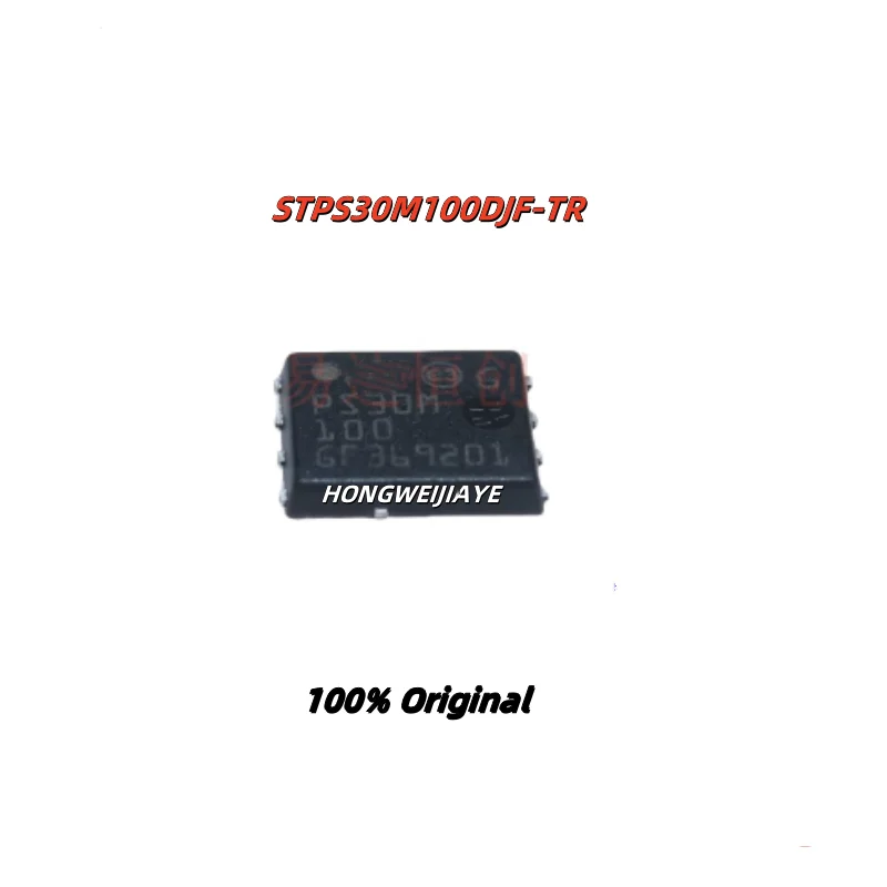 

5PCS 100% New STPS30M100DJF-TR PS30M100 STTH8R03DJF-TR TH8R03 DFN-8 Brand New Original Chips ic