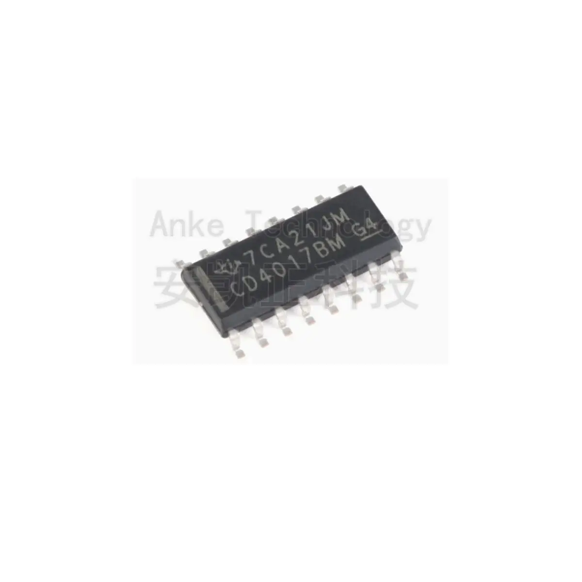 

Оригинальный десятичный счетчик CD4017BM96 SOIC-16, CMOS с 10 декодированными выходами. 10шт