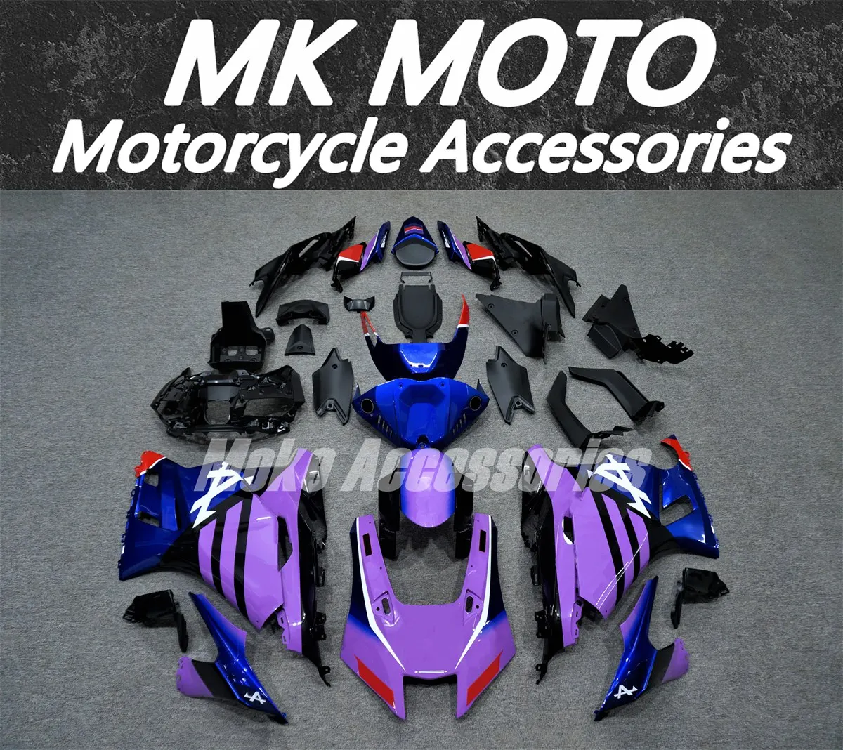 Moke Moto Motorcycle Fairings Kit Fit For Yzf R9 2025 2026 Bodywork Set High Quality Abs Injection Black Blue Red Purple