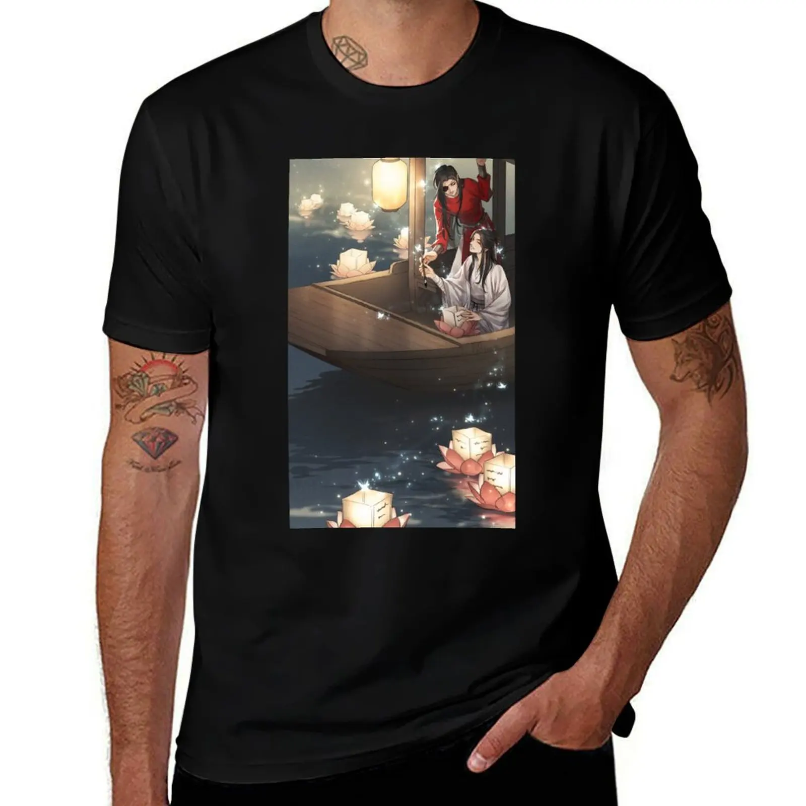 

Tian Guan Ci Fu T-Shirt Blouse valentines boutique clothes funny costumes mens clothing
