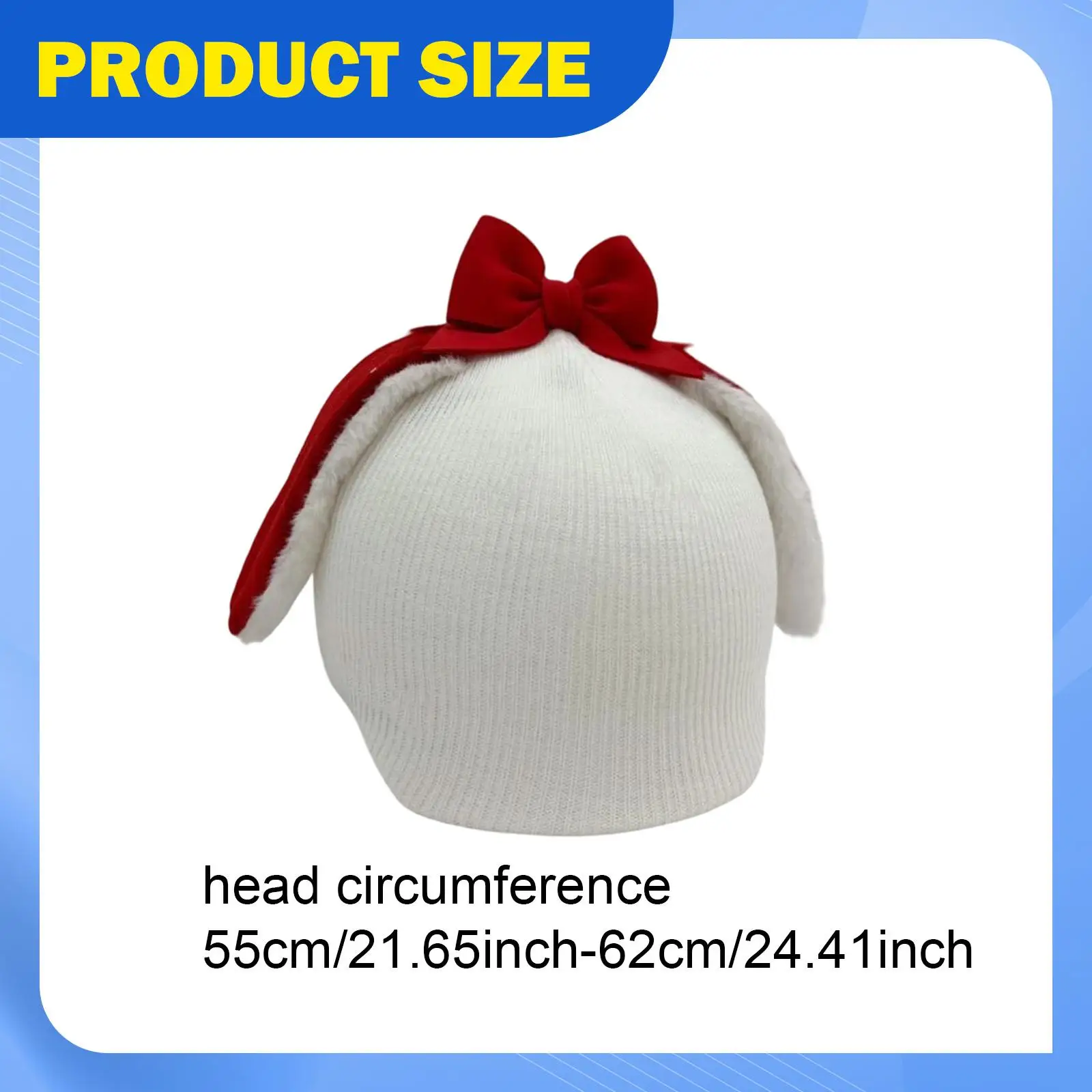 Rabbit Ear Ski Helmet Cover Decorative Soft Adorable Snowboard Helmet Cover Snowboarding Skiing Accessory for Ski Kids Adults