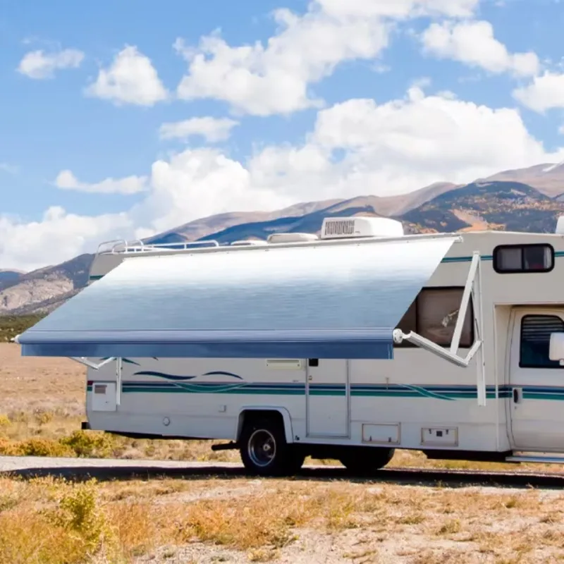 STLF Awnlux الأكثر شعبية قابل للسحب متنقل المظلة قافلة الجانب مظلة الشمس مخيم سيارة الألومنيوم Rv المظلة