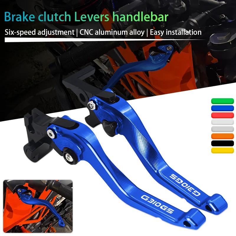 

Motorcycle Accessories Brake Levers For BMW G310GS G 310GS 2017-2022 2023 CNC Short Brake Clutch Levers Handle g310gs