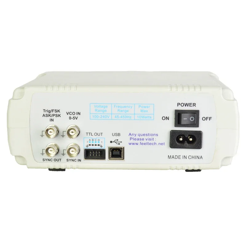 For FY6600 Programmable Dual Channel DDS Function Arbitrary Waveform Signal Generator/pulse Signal Source/frequency Meter