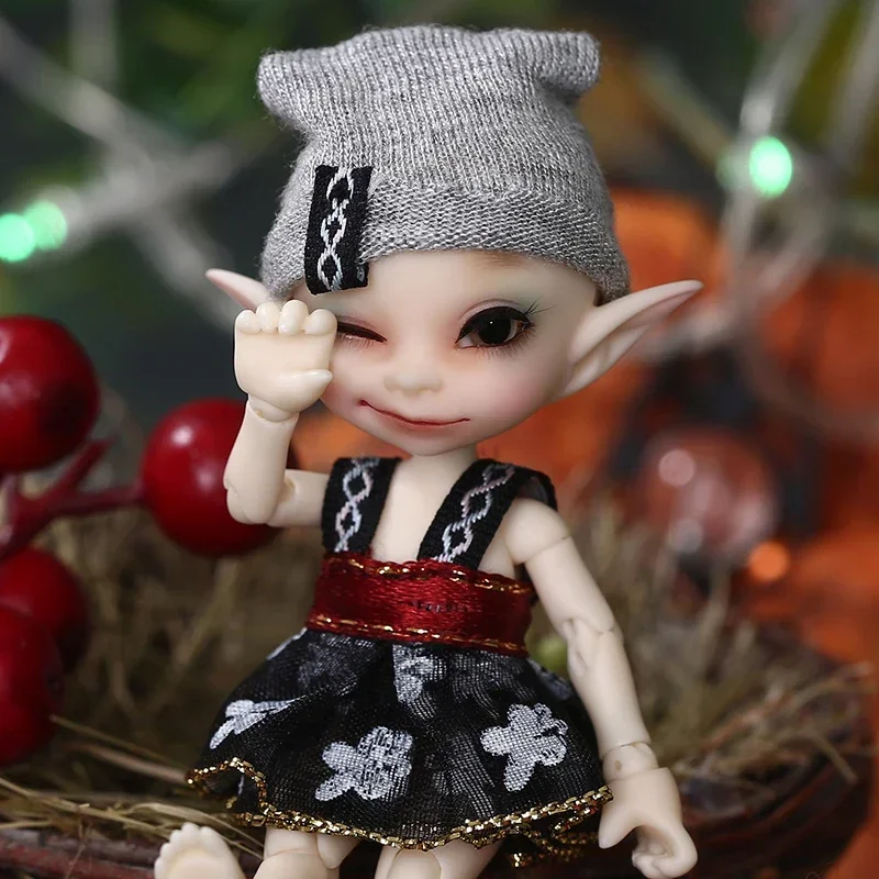 

Realpuki Papilio Бесплатная доставка Fairyland FL кукла BJD 1/13 розовая улыбка эльфы игрушки для девочек крошечная шарнирная кукла из смолы