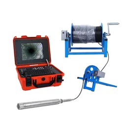 100m Underground TV With 78mmDS Diameter Camera Deep Water Well Borehole Camera Price