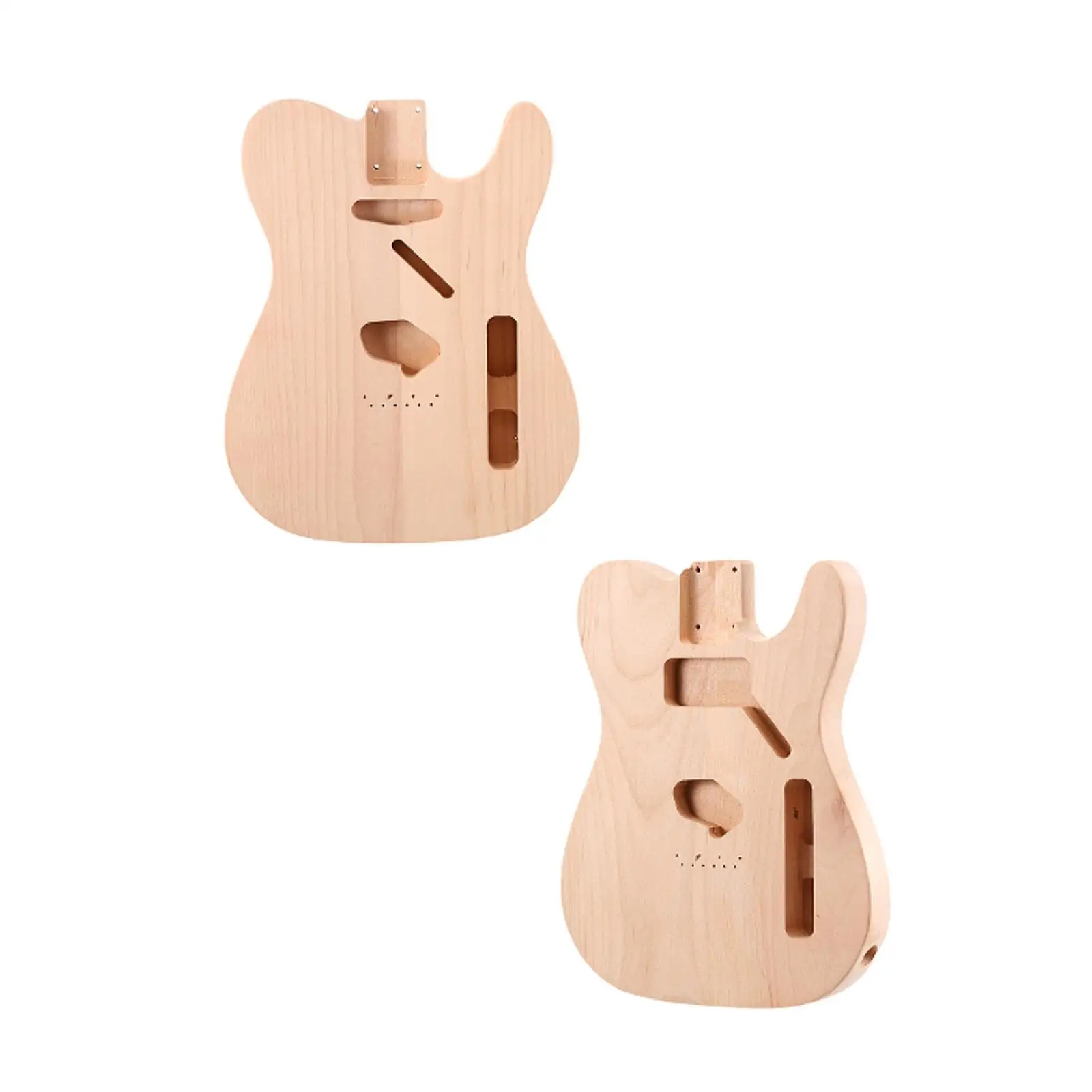 

Wood Electric Guitar Body Replacement Electric Guitar Barrel Instrument Part for Handcraft Projects Guitars Fittings