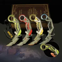 16cm Valorant RGX 11z Pro Karambit Weapon Model All Metal Claw Knife Toy Sword Cosplay Prop Weighted Alloy Toys Birthday Gifts