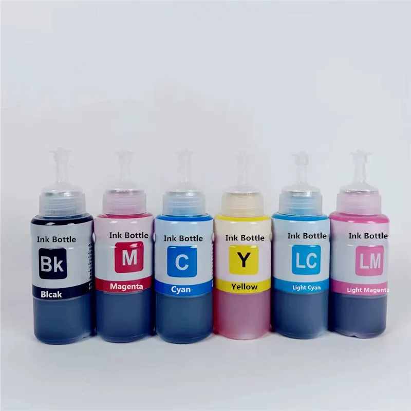 4 Colors 664 672 Refill dye ink For Epson L100 L110 L210 L120 L220 L310 L355 L362 L366 L365 L380 L486 L800 L805 L810Printer