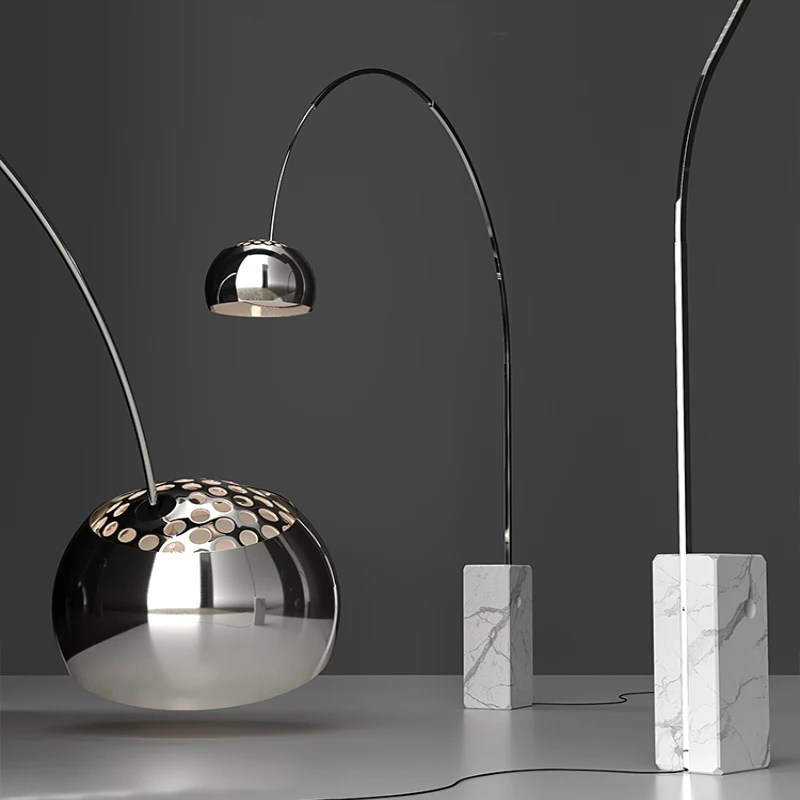 

Italian living room floor lamp 2025 simple creative designer modern dimming villa eye-protecting fishing atmosphere floor lamp