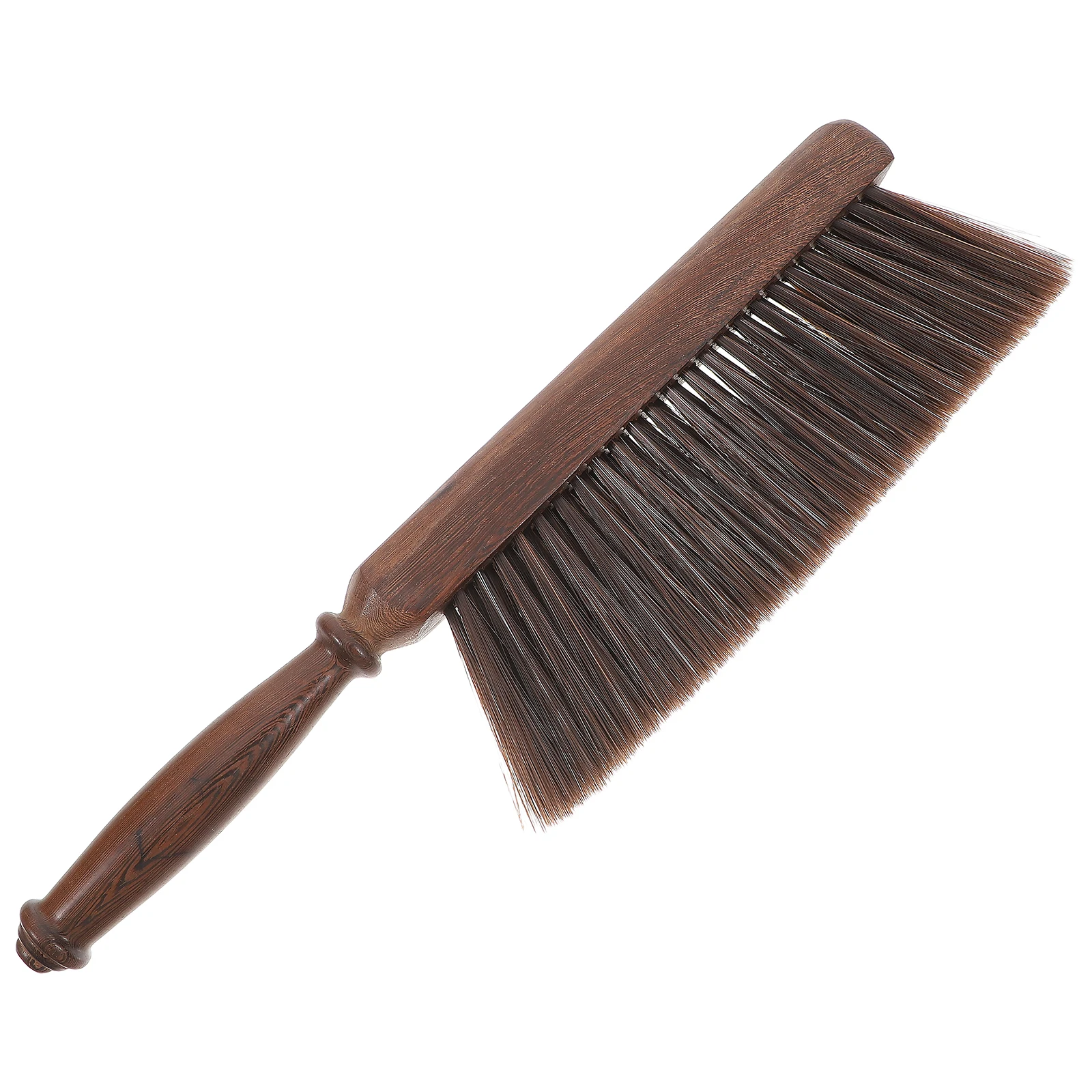 Cepillo para chimenea, mango de madera resistente al calor, cerdas eficientes para limpiar el hollín, polvo, encimeras de chimenea, 1 ud.