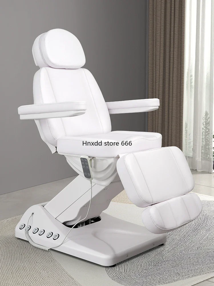 Electric lifting beauty therapy bed