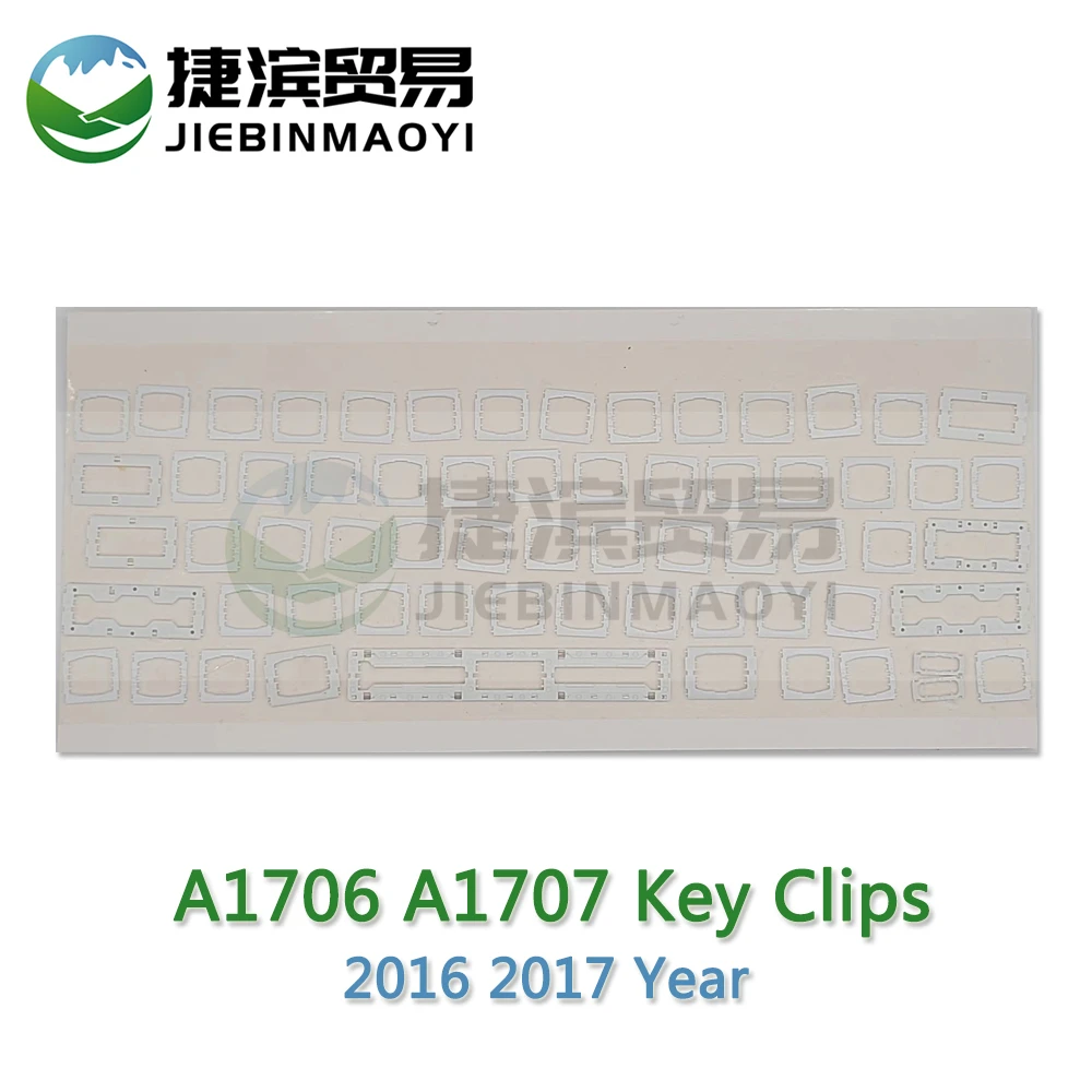 

Complete A1706 A1707 Full Set Scissor Key Clips Hinge For Macbook Pro Retina 13'' 15'' Touchbar Keyboards Keycaps Key Cap Repair