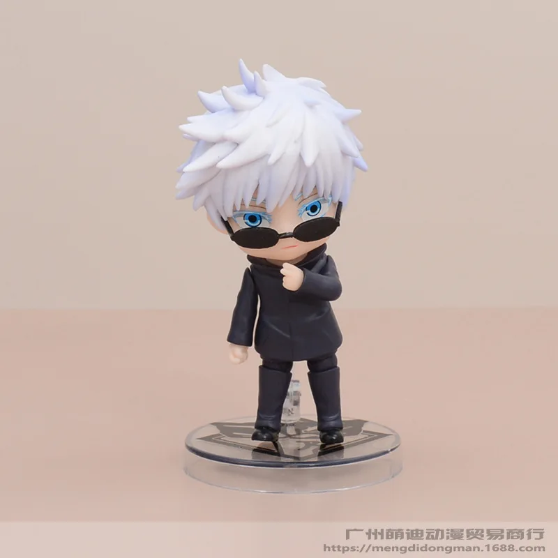 10CM Anime Jujutsu Kaisen Gojou Satoru FIGURE #1528 Action Figure Toy Gift Collection Action Figure Doll OB11 Replacement Face