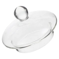Teapot Lid Replacement Glass Lid Heat-resistant Glass Lid Strainer Kettle Glass Cover Filter For Household Travel Replacement